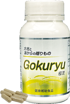 ミミズ乾燥粉末（赤ミミズ酵素）サプリ「Gokuryu-極流-」
